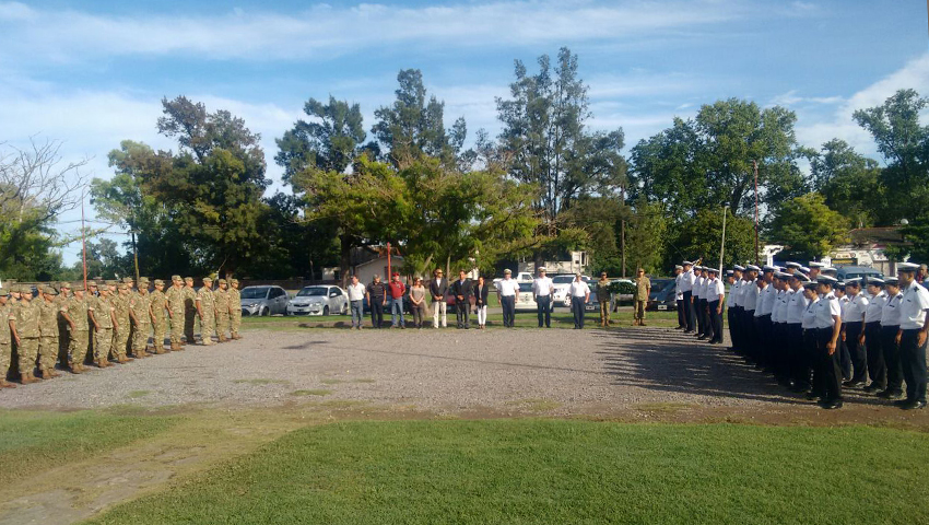 El Arsenal Naval Azopardo realizó una ceremonia en homenaje al Gran Almirante