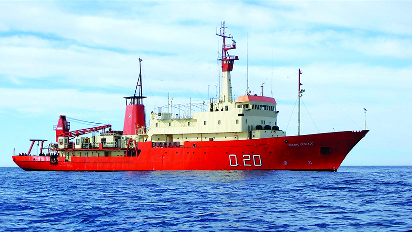 Aclaración de la Armada Argentina acerca del buque oceanográfico «Puerto Deseado»