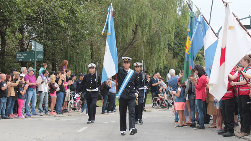 La Armada Argentina participó de la ceremonia por el Día del Veterano y de los Caídos en Malvinas