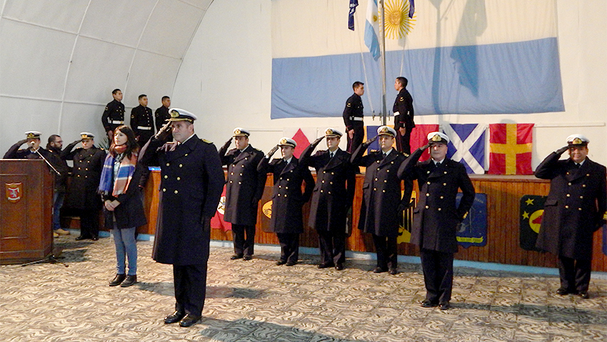 La Fuerza de Infantería de Marina Austral conmemoró el 35º aniversario del hundimiento crucero ARA “General Belgrano”