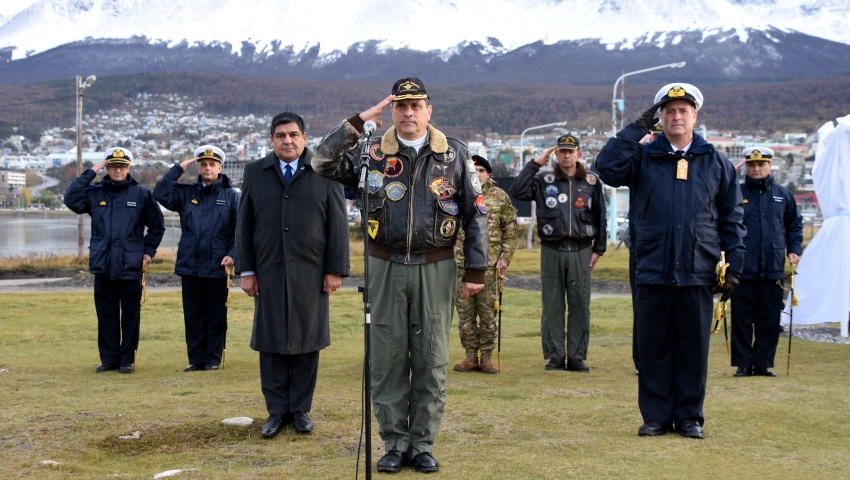 Se conmemoró el 101° aniversario de la Aviación Naval en Ushuaia