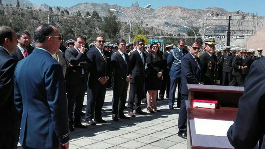 Colocaron una placa conmemorativa al hundimiento del crucero ARA “General Belgrano”