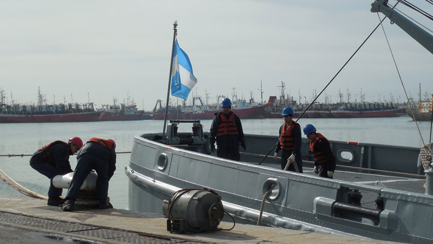 Unidades de la División Patrullado Marítimo participarán del Acrux VIII