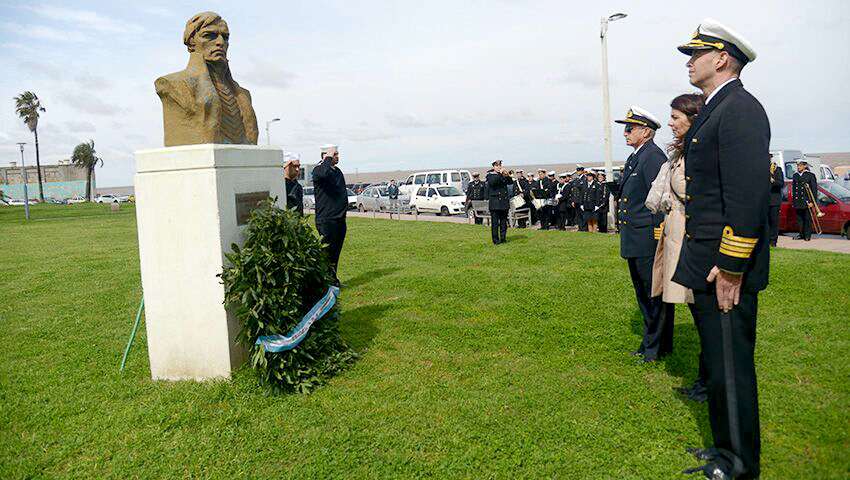 Ceremonias y visitas protocolares de la fragata ARA “Libertad” en Uruguay