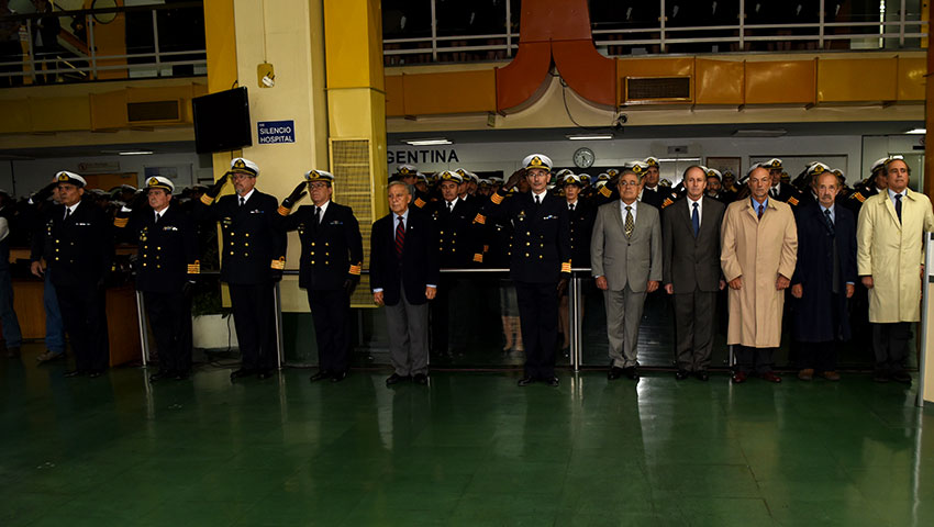 Homenaje en el Hospital Naval «Cirujano Mayor Dr. Pedro Mallo»