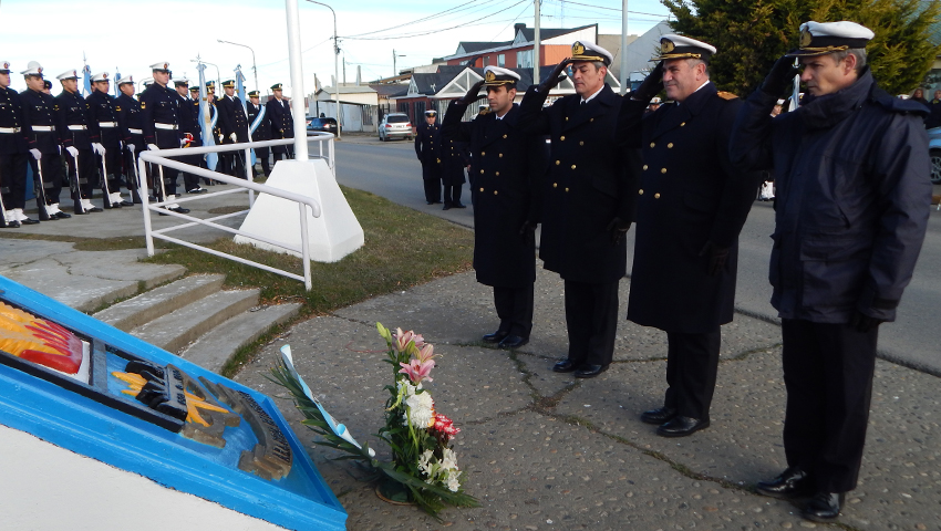 La Fuerza de Infantería de Marina Austral conmemoró el hundimiento del “Belgrano”