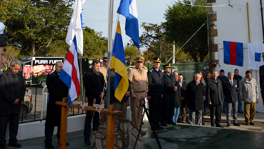 Ceremonia en el Apostadero Naval Puerto Deseado