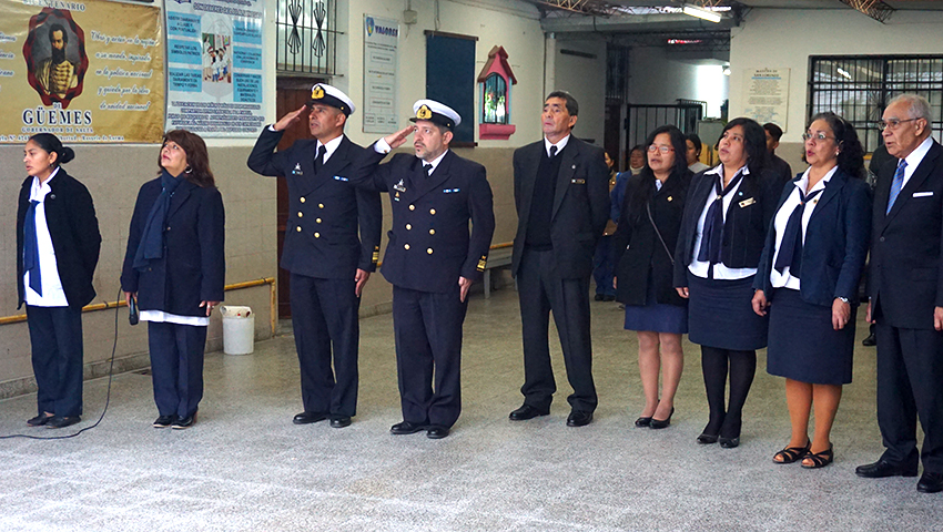 Ceremonia conmemorativa por el Día de la Armada en Salta