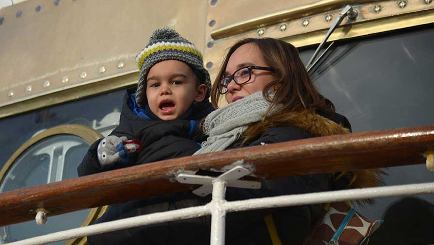 Los Grandes Veleros abrieron sus puertas en Talcahuano