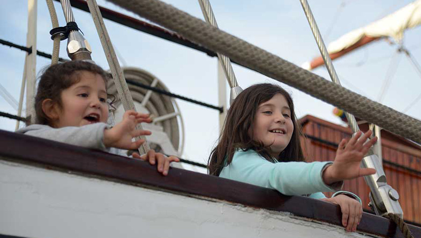 Los Grandes Veleros abrieron sus puertas en Talcahuano