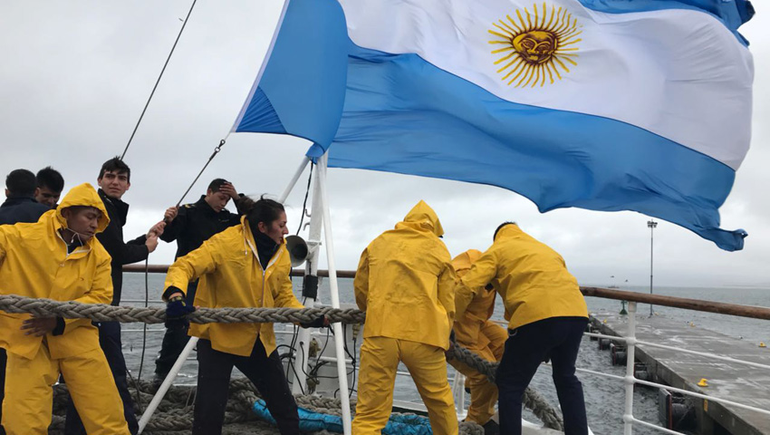 Los Grandes Veleros se despidieron de Talcahuano