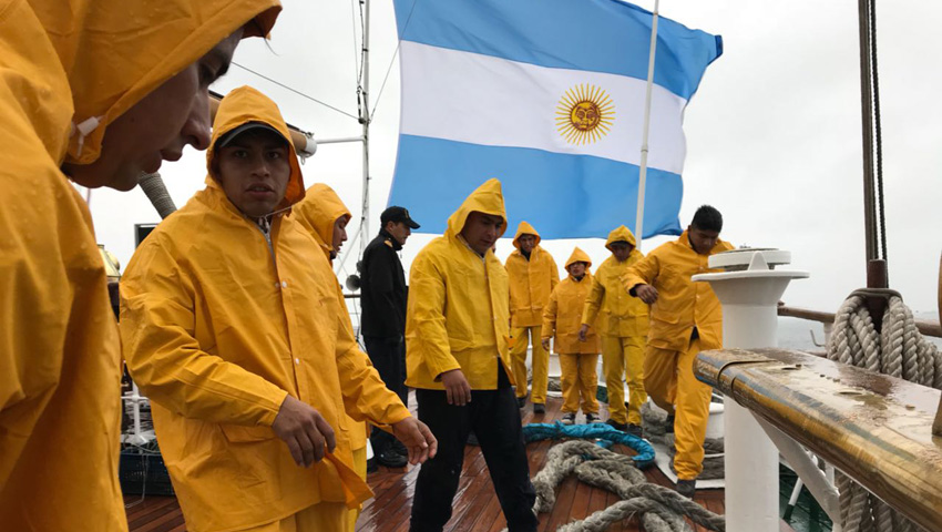 Los Grandes Veleros se despidieron de Talcahuano