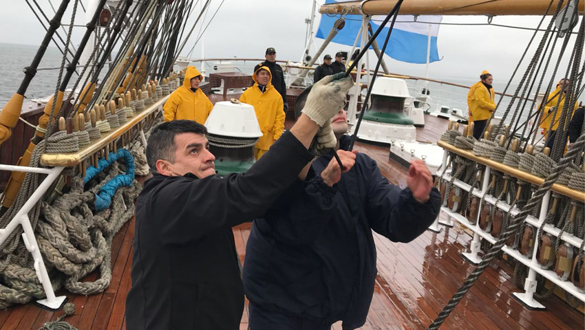 Los Grandes Veleros se despidieron de Talcahuano