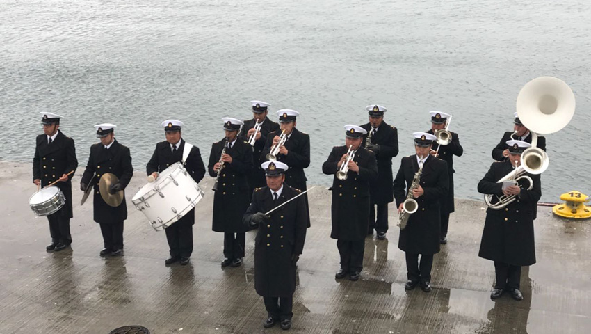 Los Grandes Veleros se despidieron de Talcahuano