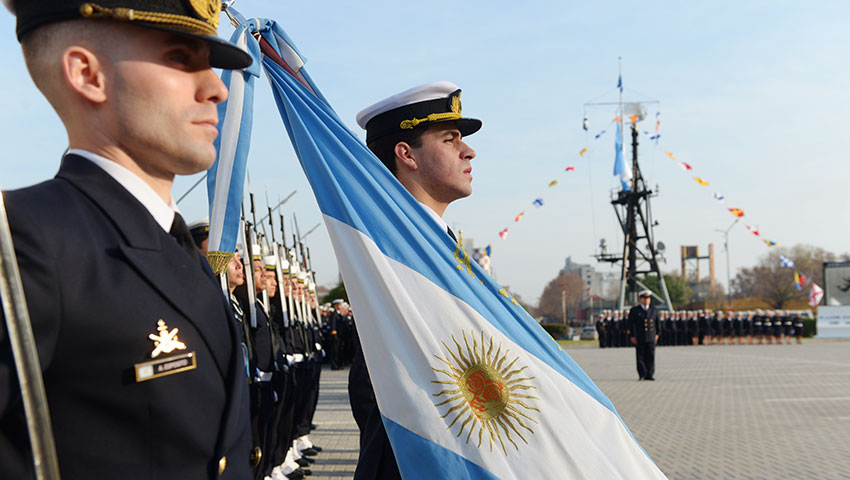 Ceremonias por el Día de la Bandera