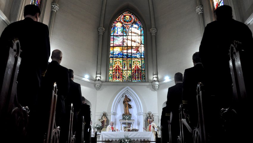 Conmemoraron un nuevo aniversario del patronazgo de Nuestra Señora Stella Maris