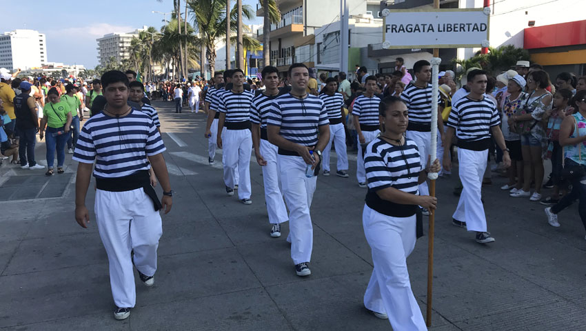 Actividades de los Grandes Veleros en Veracruz
