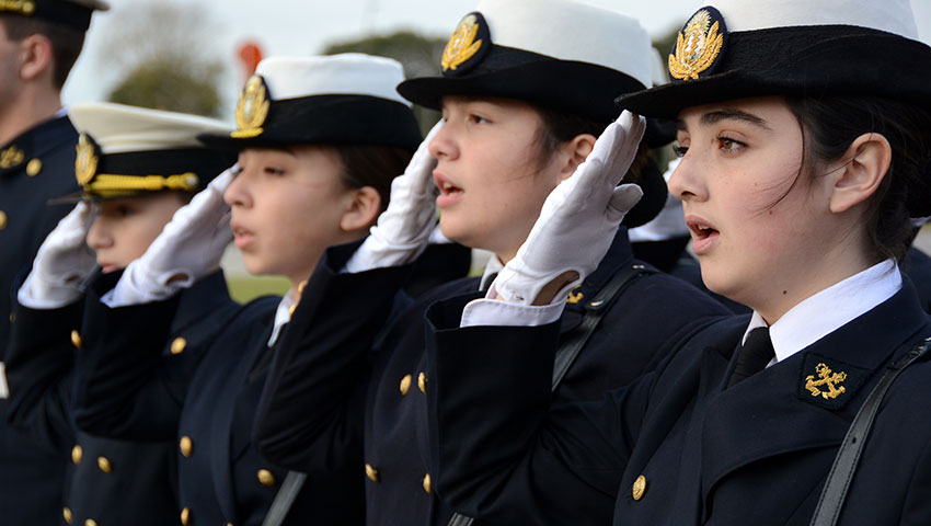 Liceos navales: la educación naval plasmada en colegios secundarios