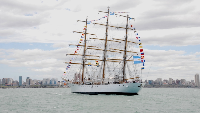 La fragata ARA “Libertad” ya está en Mar del Plata