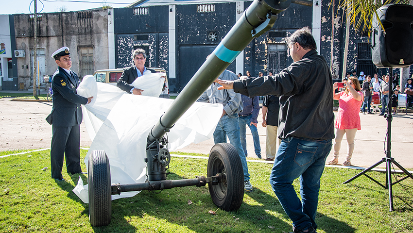 Donación y homenaje a Veteranos de Guerra de Malvinas