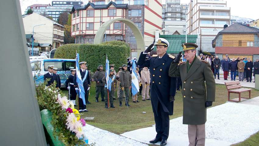 Ushuaia homenajeó a los caídos en el crucero ARA “General Belgrano”