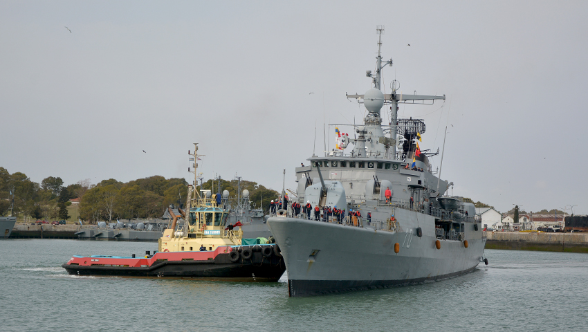 Arribaron unidades de la Flota de Mar que participaron del UNITAS LX