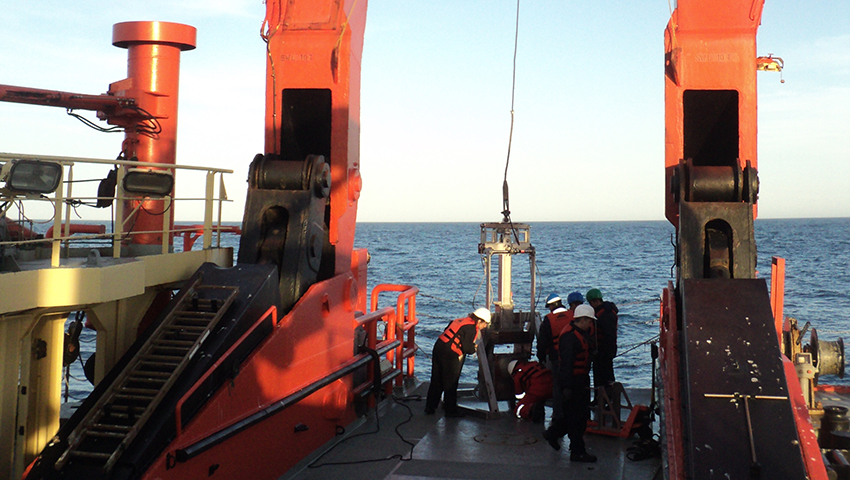 El buque oceanográfico ARA “Austral” efectuó la Segunda Fase de la Campaña Científica YTEC-GTGM 4