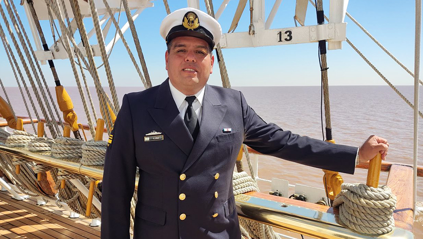 “Ser parte de la Armada Argentina me llena de orgullo”