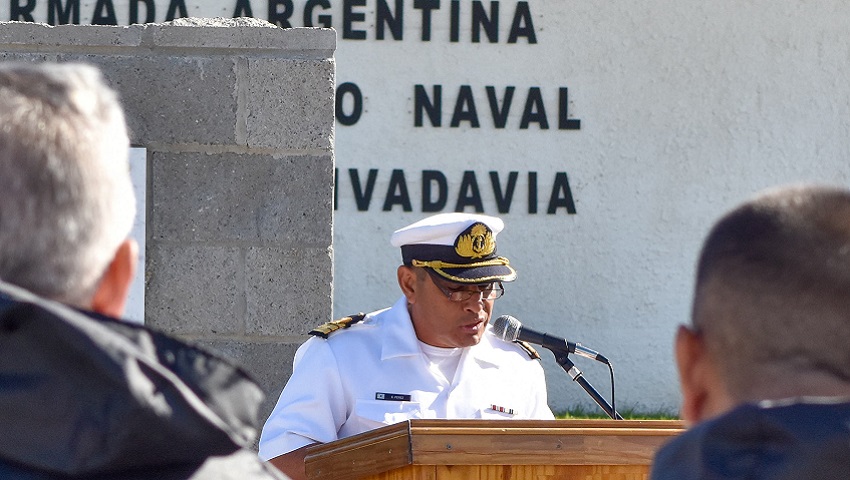 El Destacamento Naval Comodoro Rivadavia conmemoró el 23° aniversario de su creación