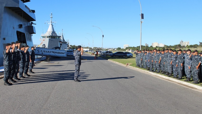 Conmemoraron el 23° aniversario de la División Patrullado Marítimo