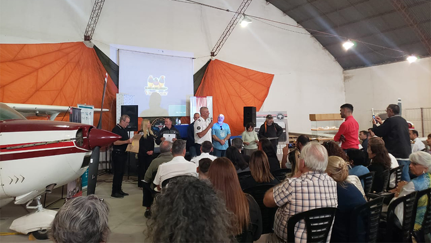 La FAE3 presente en la Jornada de Historia Regional Aeronáutica en Trelew