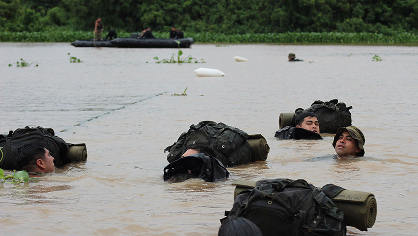 Adiestramiento del Batallón de Infantería de Marina N° 3