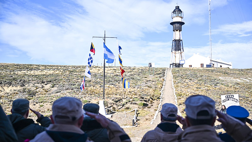 El faro Cabo Vírgenes cumplió 120 años de servicio