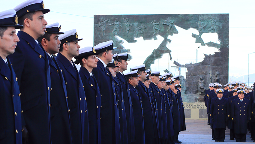 El Área Naval Austral recordó el hundimiento del crucero ARA “General Belgrano”