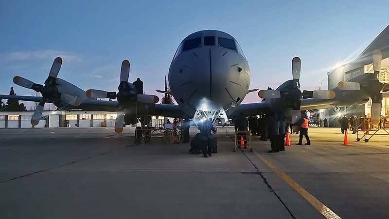 Arribó al país el primero de los cuatro P3 Orion para la Armada Argentina